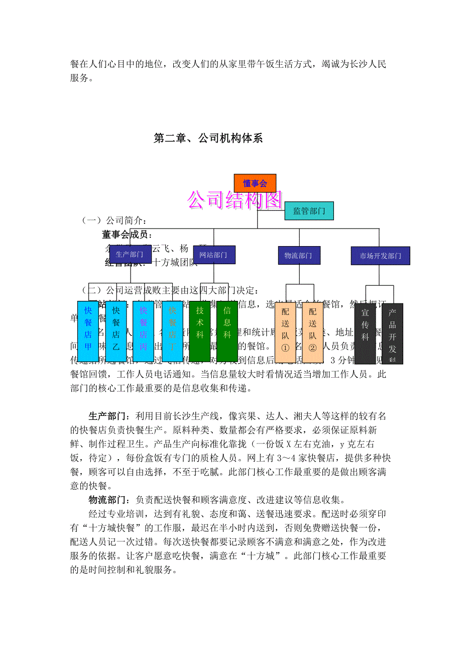 某网络餐饮服务平台创业计划书_第3页