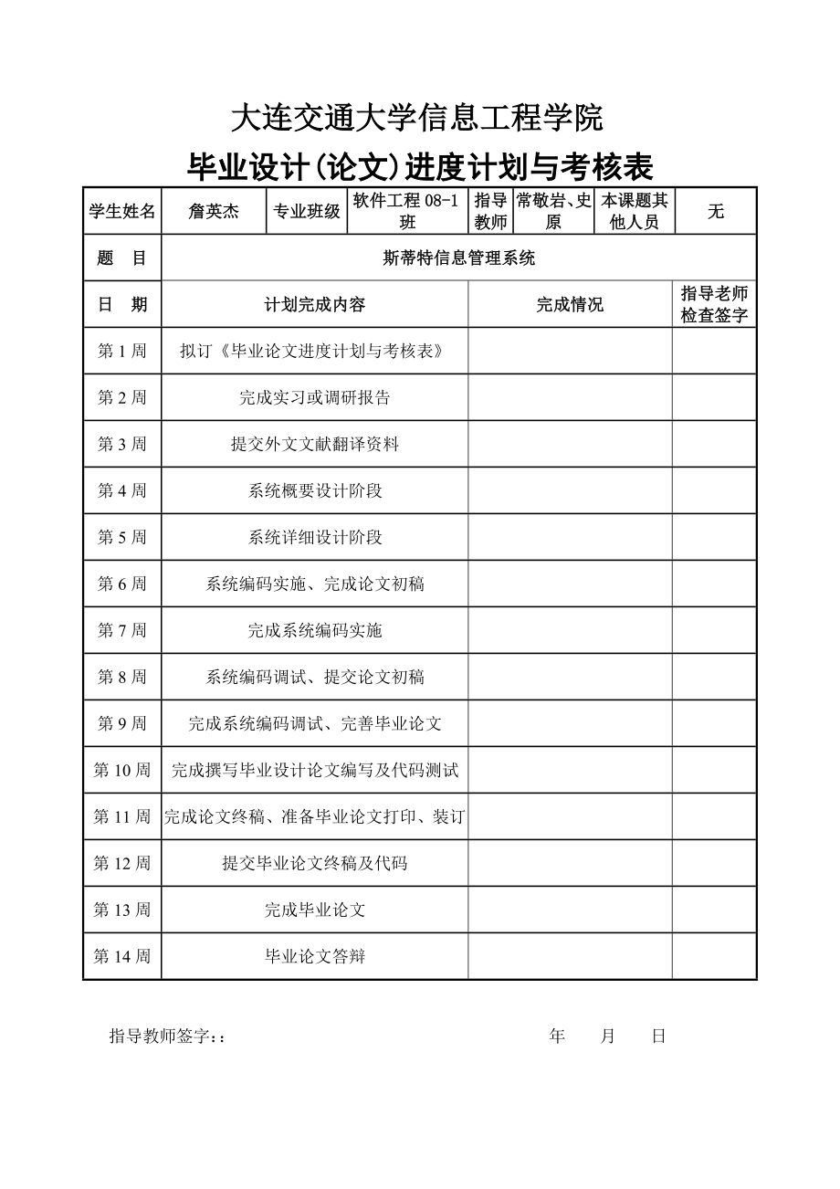 信息管理系统-学位论文_第4页