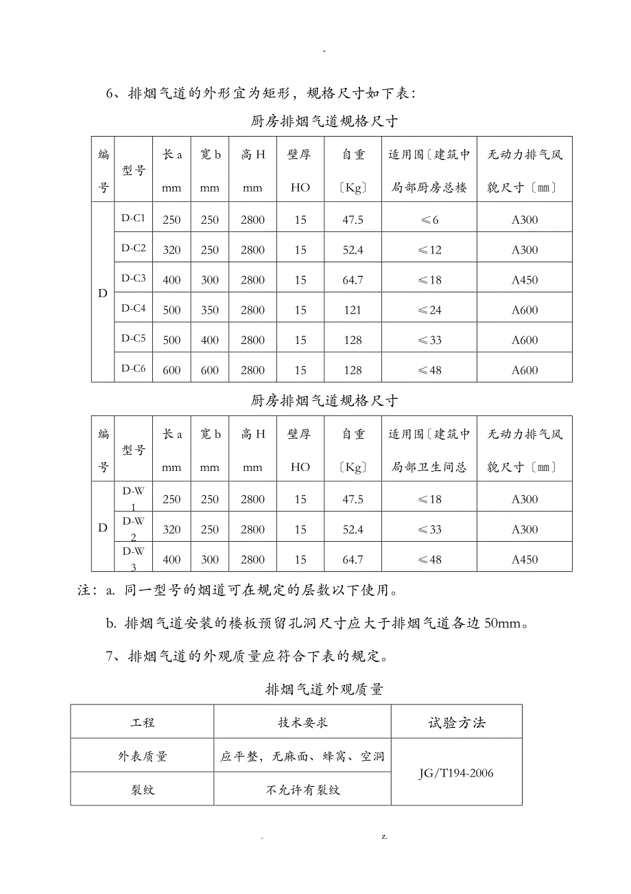 排烟气道安装建筑施工组织设计及对策剖析_第3页