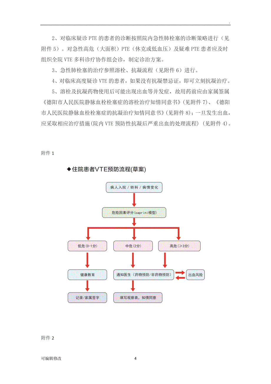 静脉栓塞防治方案整理版有流程图.doc_第4页