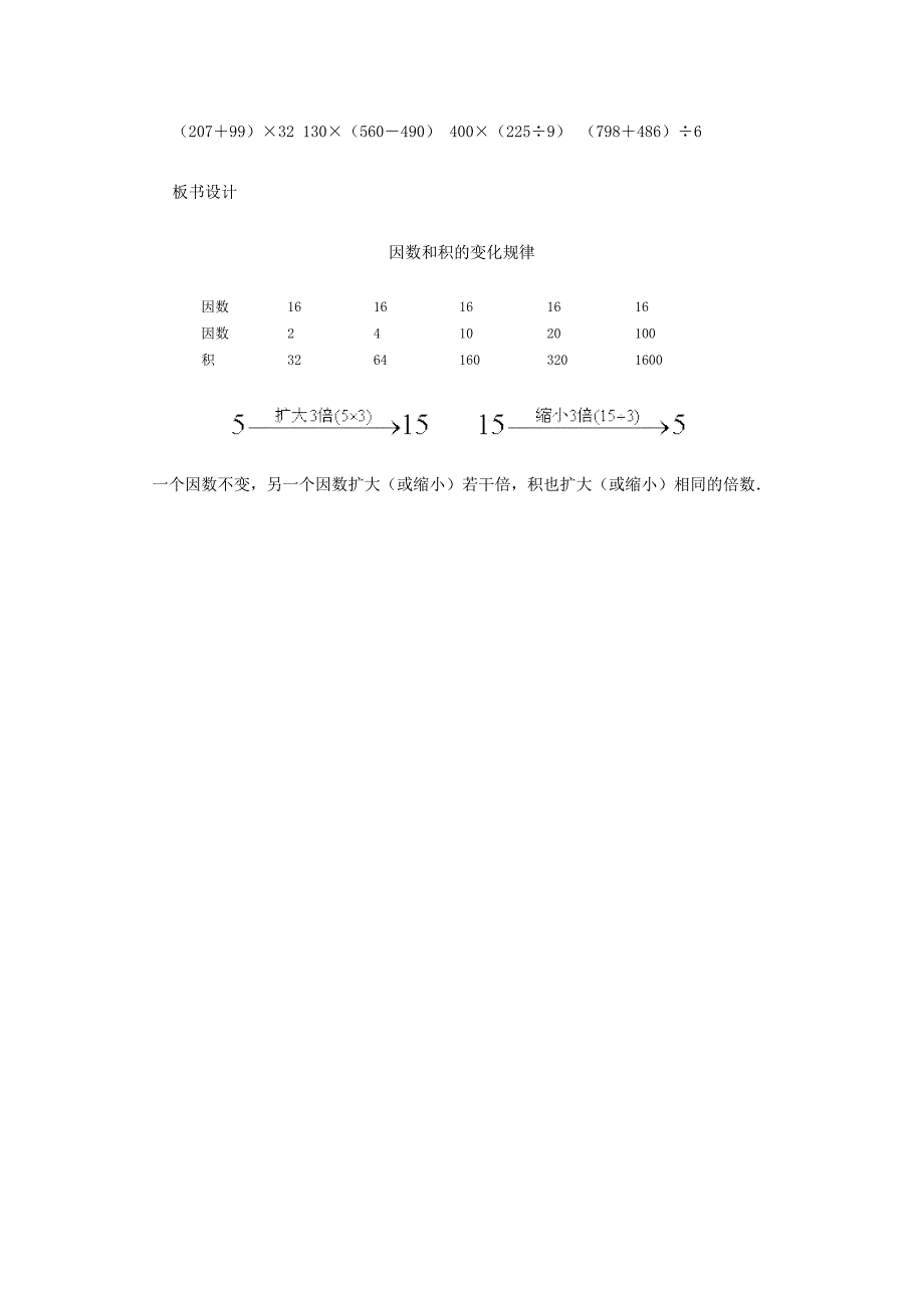 因数和积的变化规律_第4页