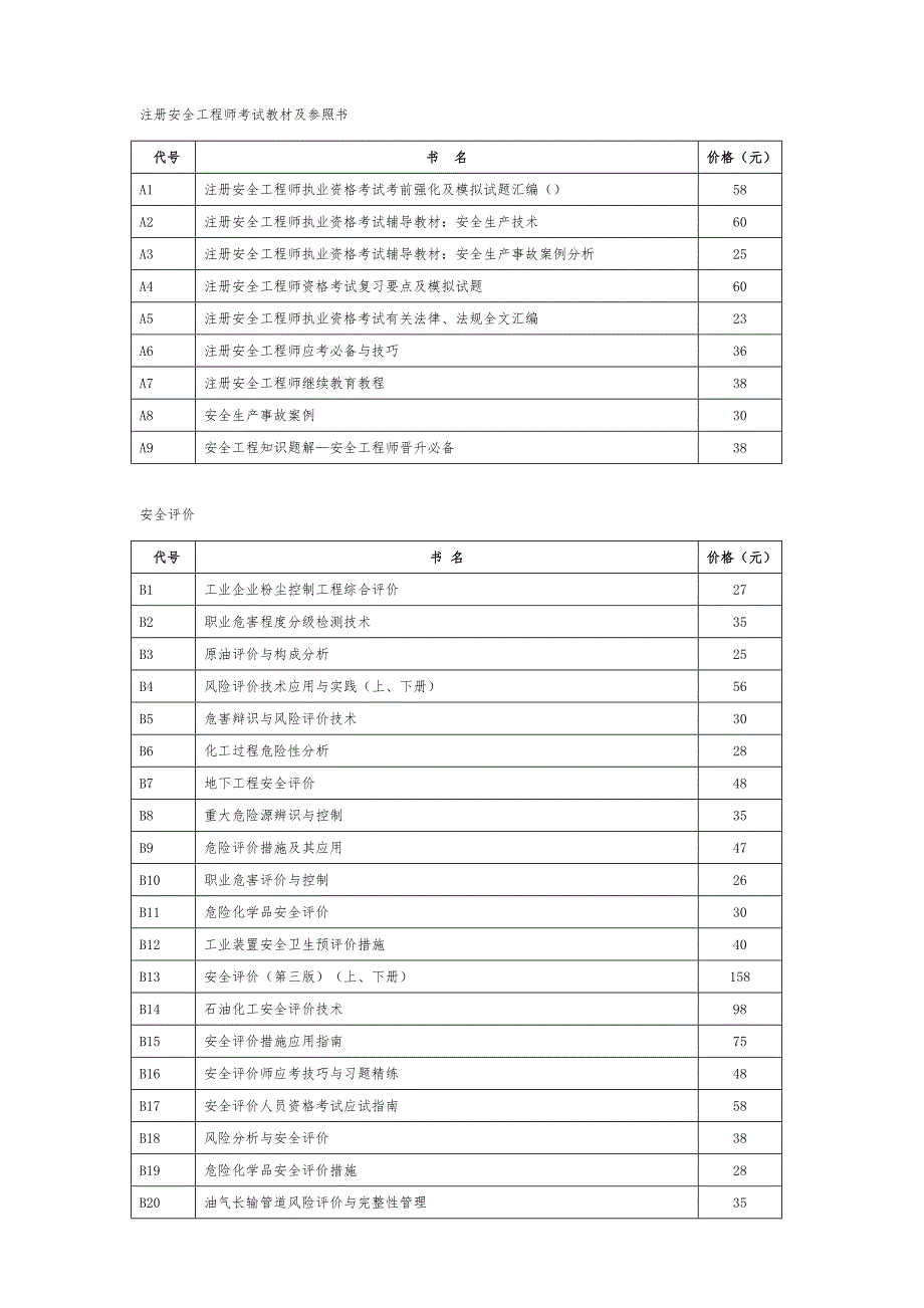 2023年注册安全工程师考试教材与参考书_第1页