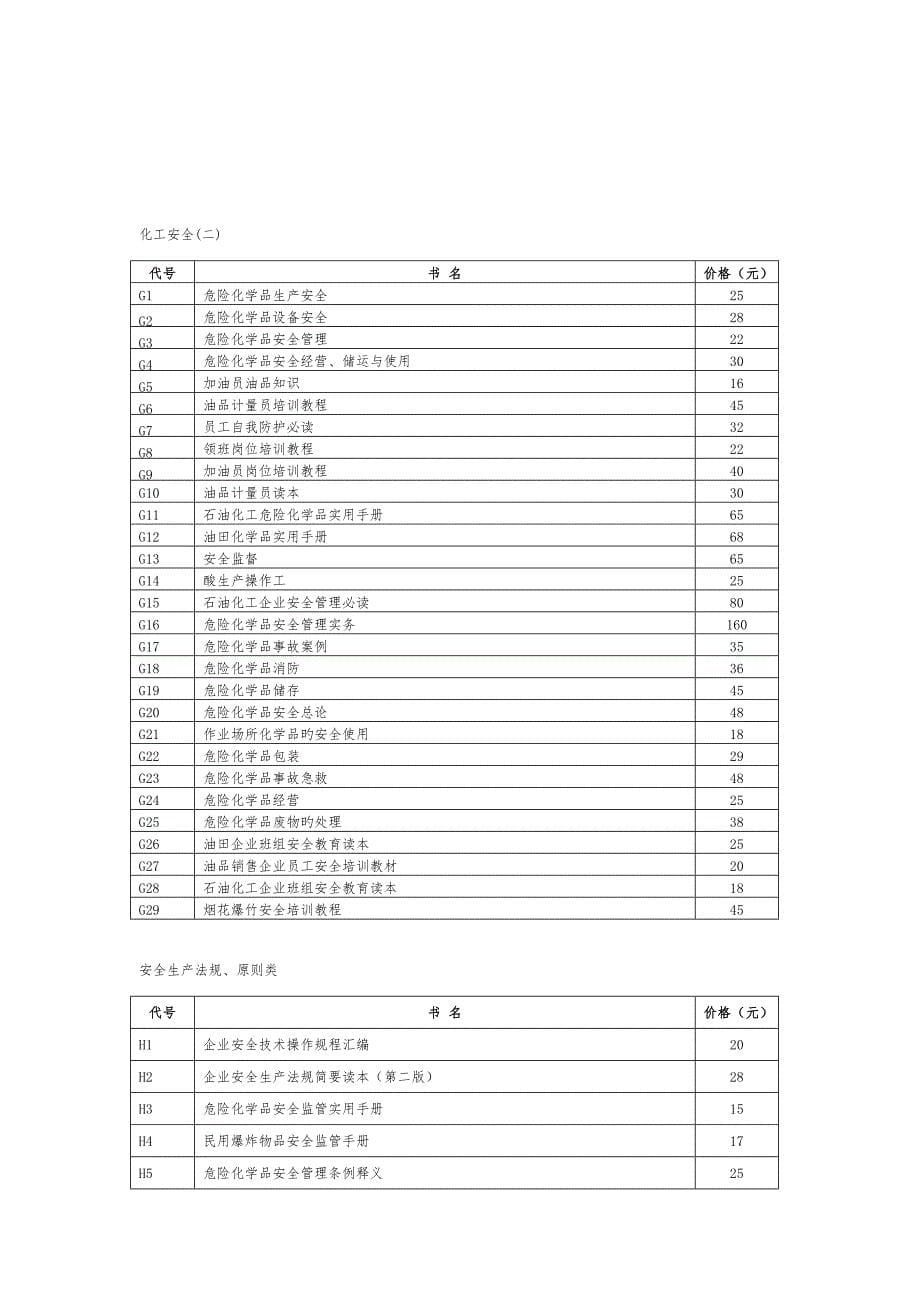 2023年注册安全工程师考试教材与参考书_第5页