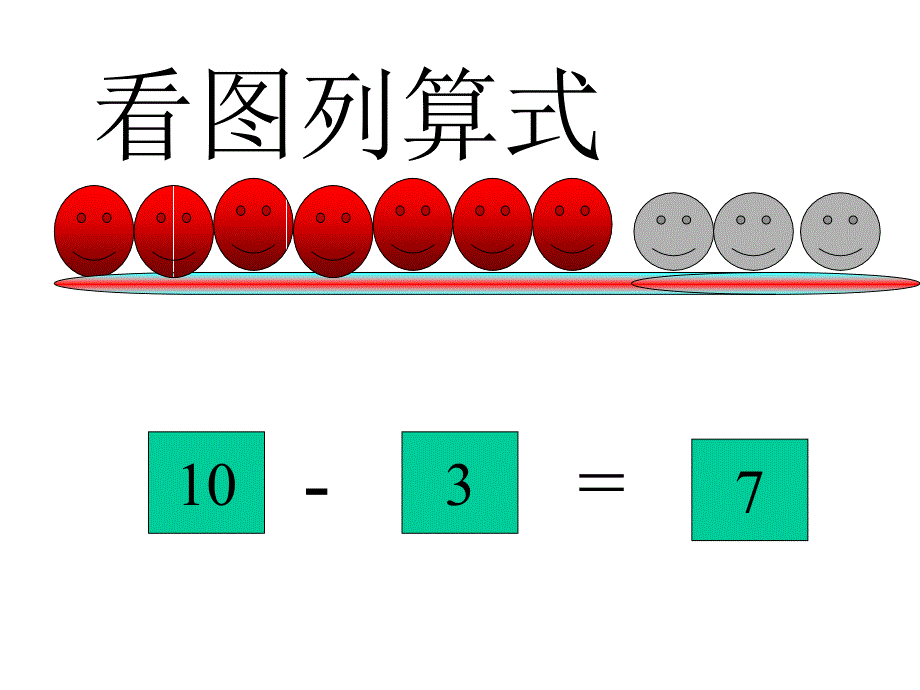 幼儿园大班数学《10的减法》课件_第2页