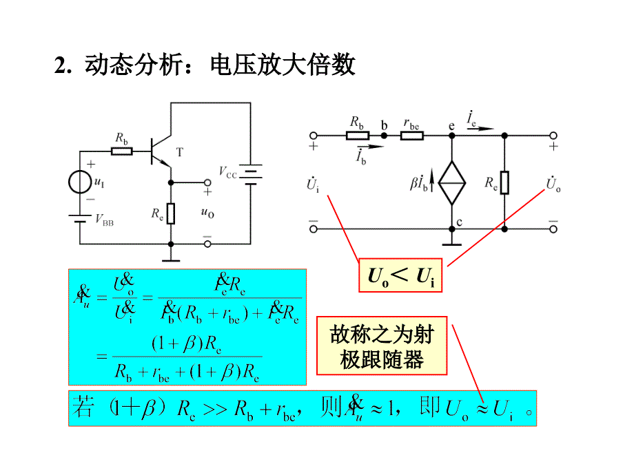 第8讲晶体管放大电路的三种接法05130_第4页