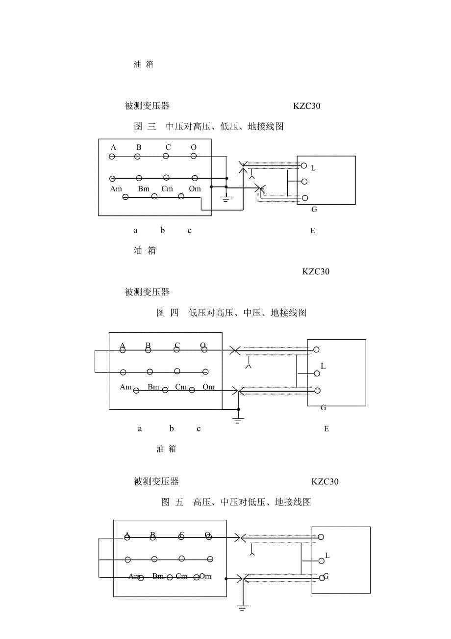 KZC数字高压绝缘电阻测试仪使用说明及注意关键事项_第5页