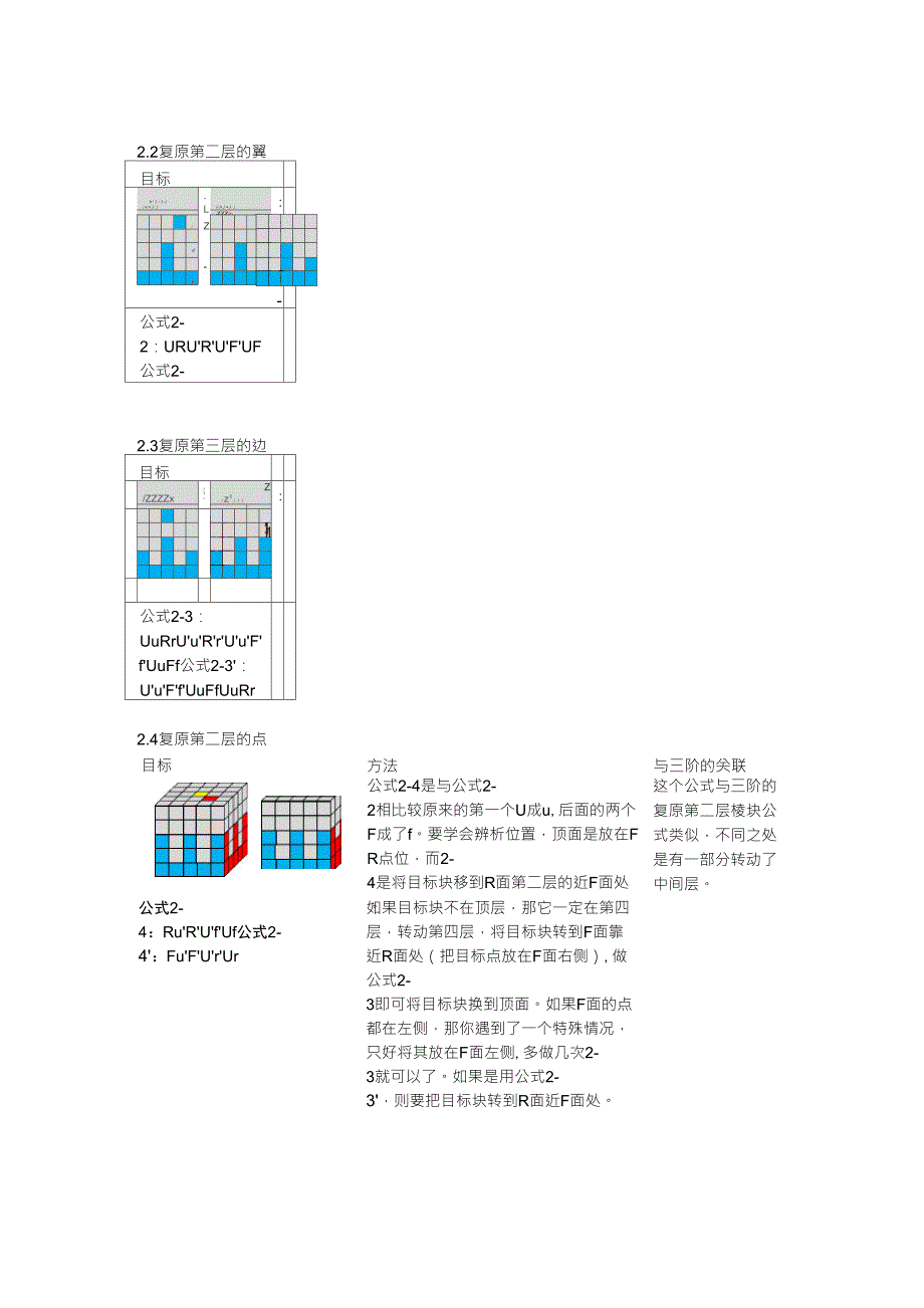 层先法复原五阶魔方_第3页