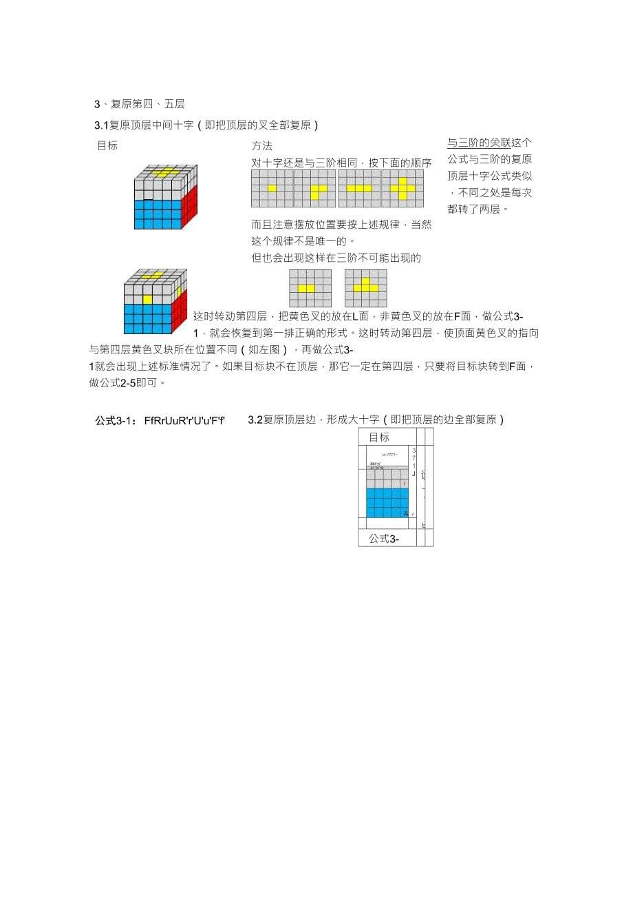 层先法复原五阶魔方_第5页