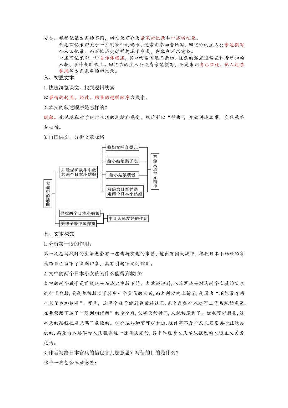 《大战中的插曲》教案2022-2023学年统编版高中语文选择性必修上册.docx_第2页