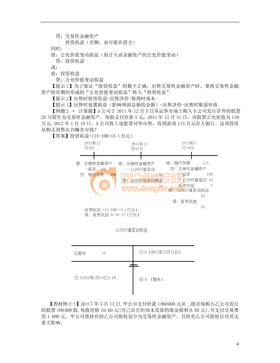 (精品)CPAKJ第二章金融资产（完整版）_第4页