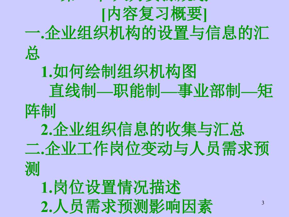 人力资源管理人员职业资格培训—人力资源规划_第3页