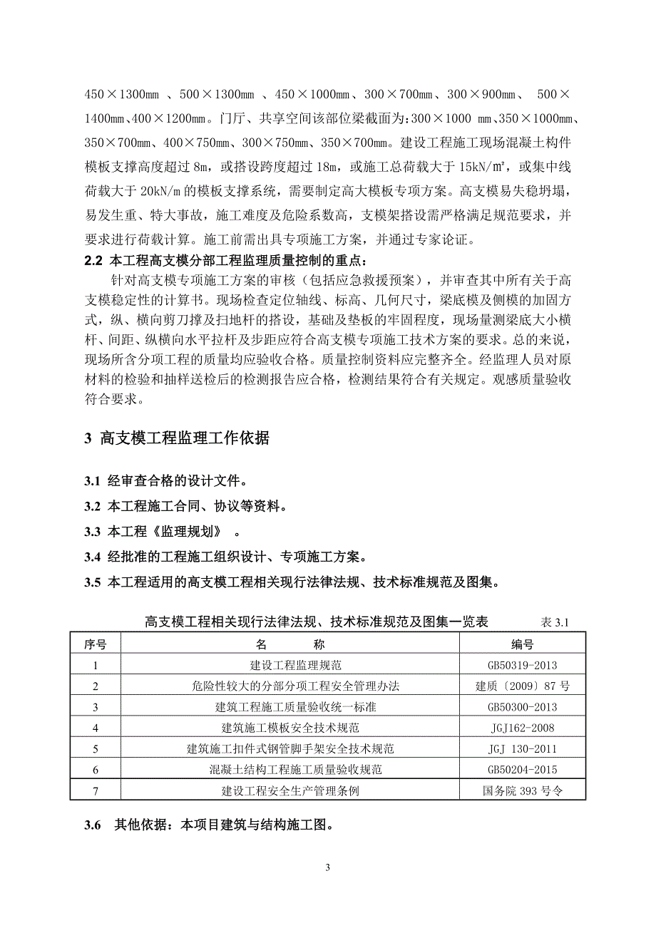 关于高支模工程监理实施细则_第3页