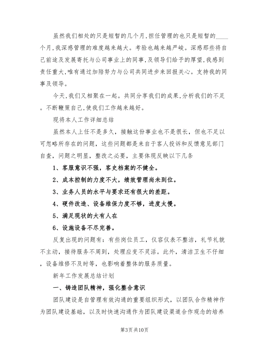 2022年销售代表个人年终工作总结(5篇)_第3页