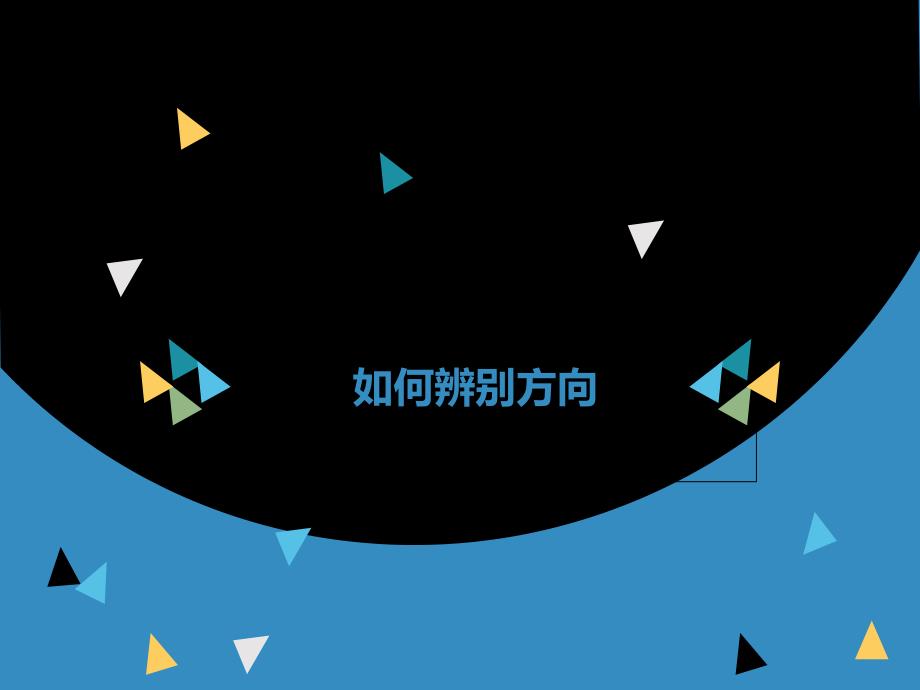 辨别方向的探究活动_第1页