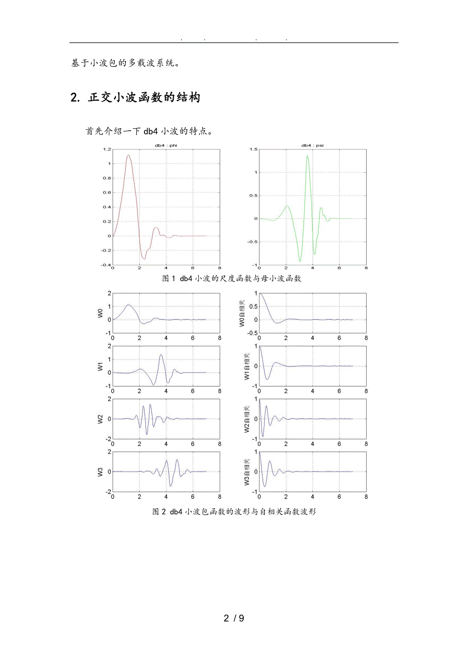 无线信道条件下的基于小波包变换的OFDM系统方案_第2页