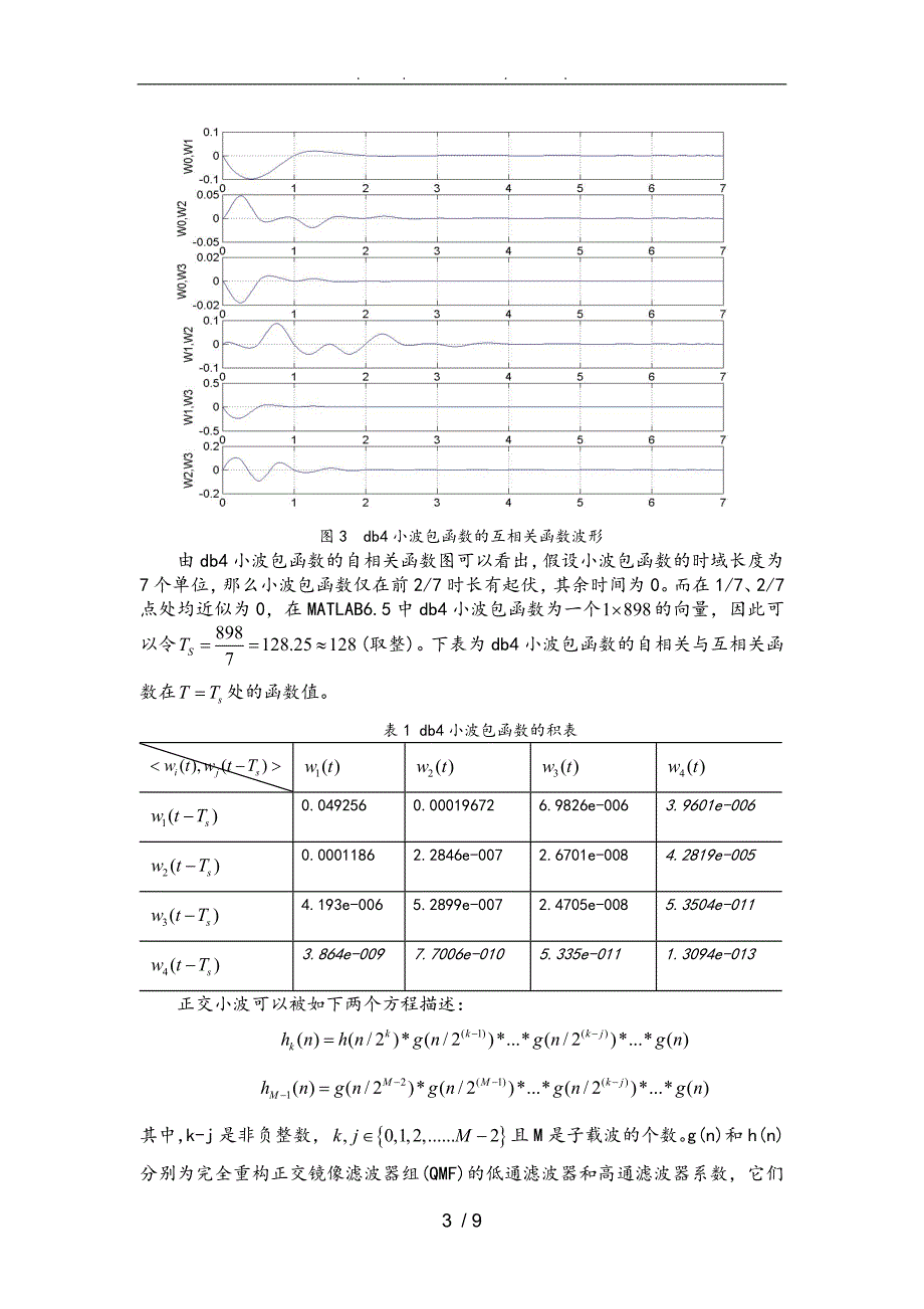 无线信道条件下的基于小波包变换的OFDM系统方案_第3页