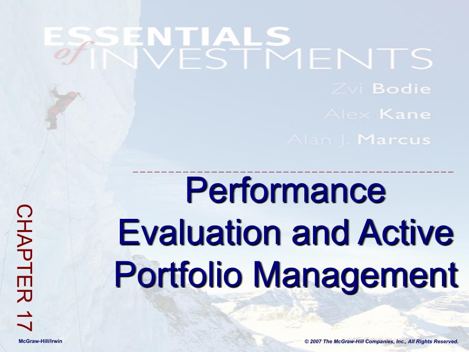 PerformanceEvaluationandActivePortfolioManagement45_第1页