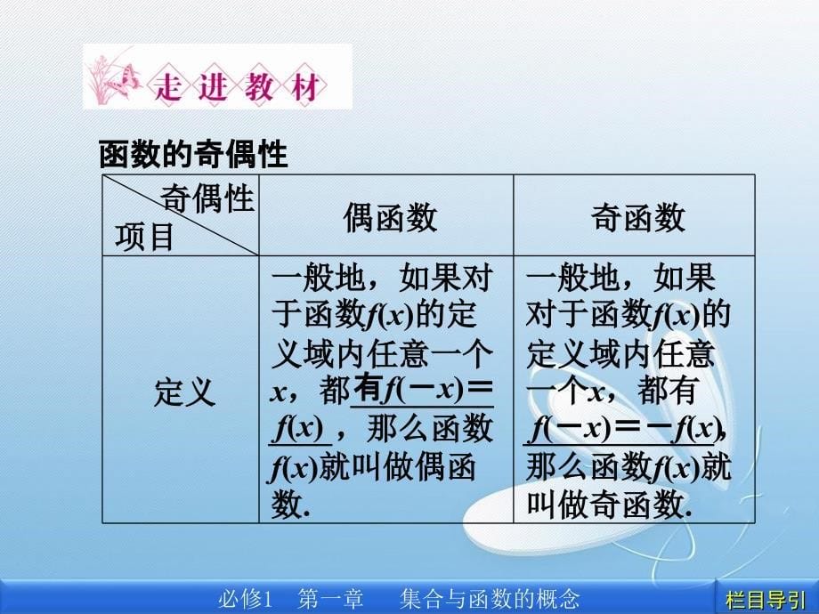 函数奇偶性概念_第5页