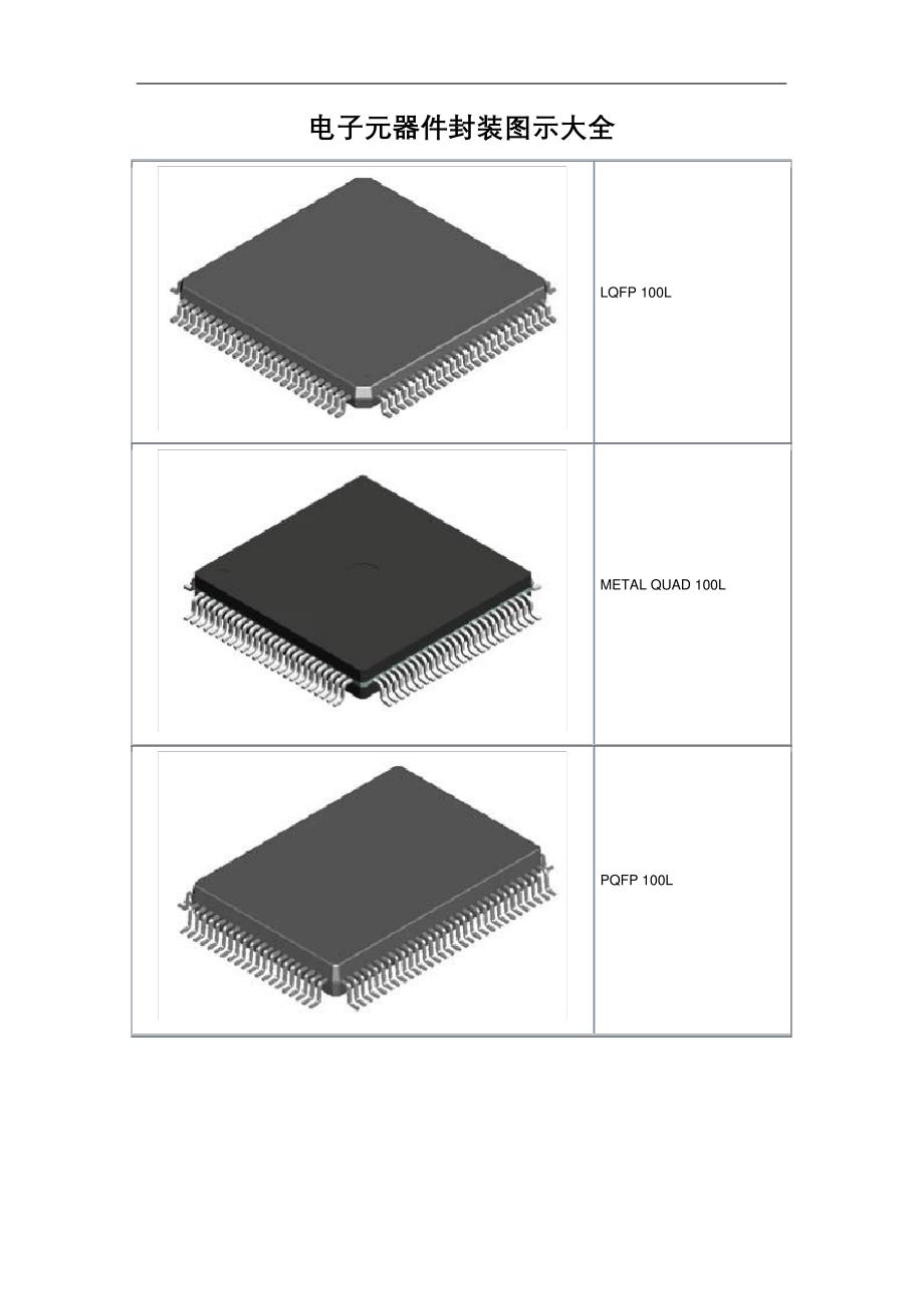 电子元器件封装图示大全_第2页