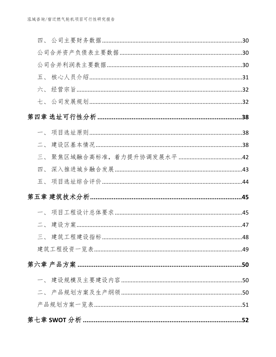 宿迁燃气轮机项目可行性研究报告【模板参考】_第3页