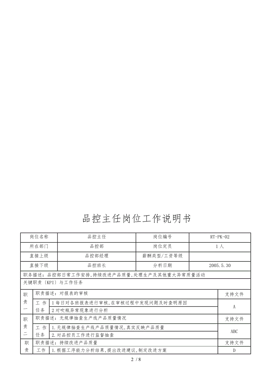 工程部维修领班职责15_第2页