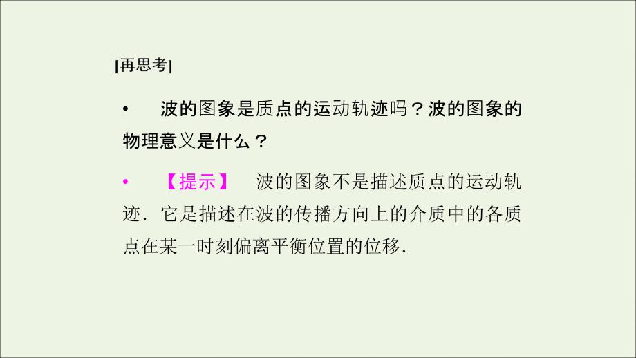 2019高中物理 第十二章 2 波的图象课件 新人教版选修3-4_第4页