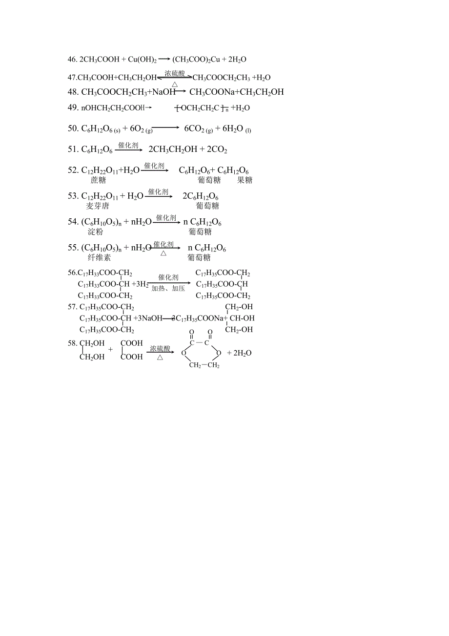 有机方程式汇总_第3页