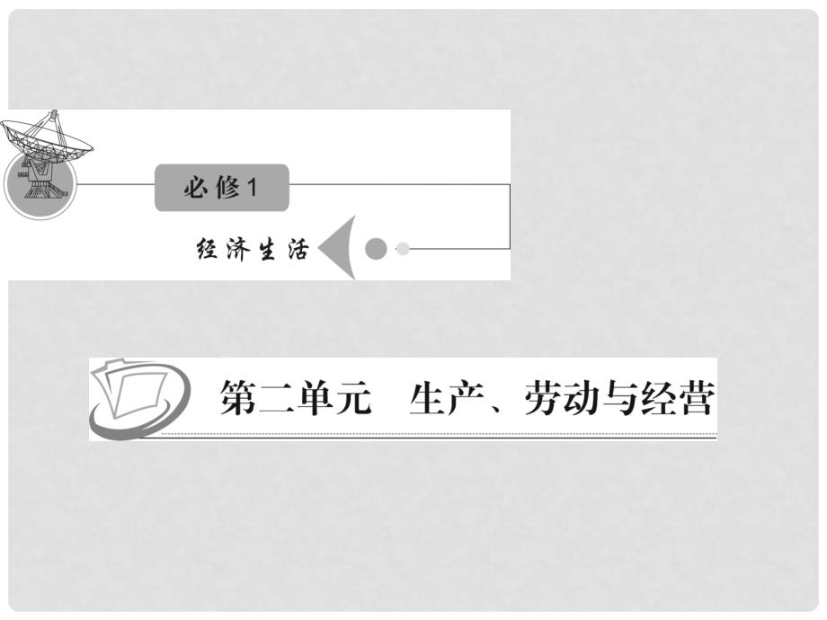 江苏省高三政治 第二单元第五课第一课时 公司的经营复习课件 新人教版必修1_第1页