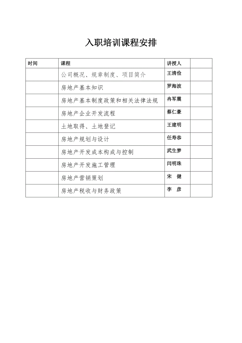 新员工入职培训方案-(2)_第3页