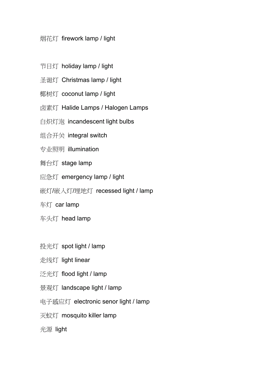 照明灯具英语词汇(一).doc_第3页