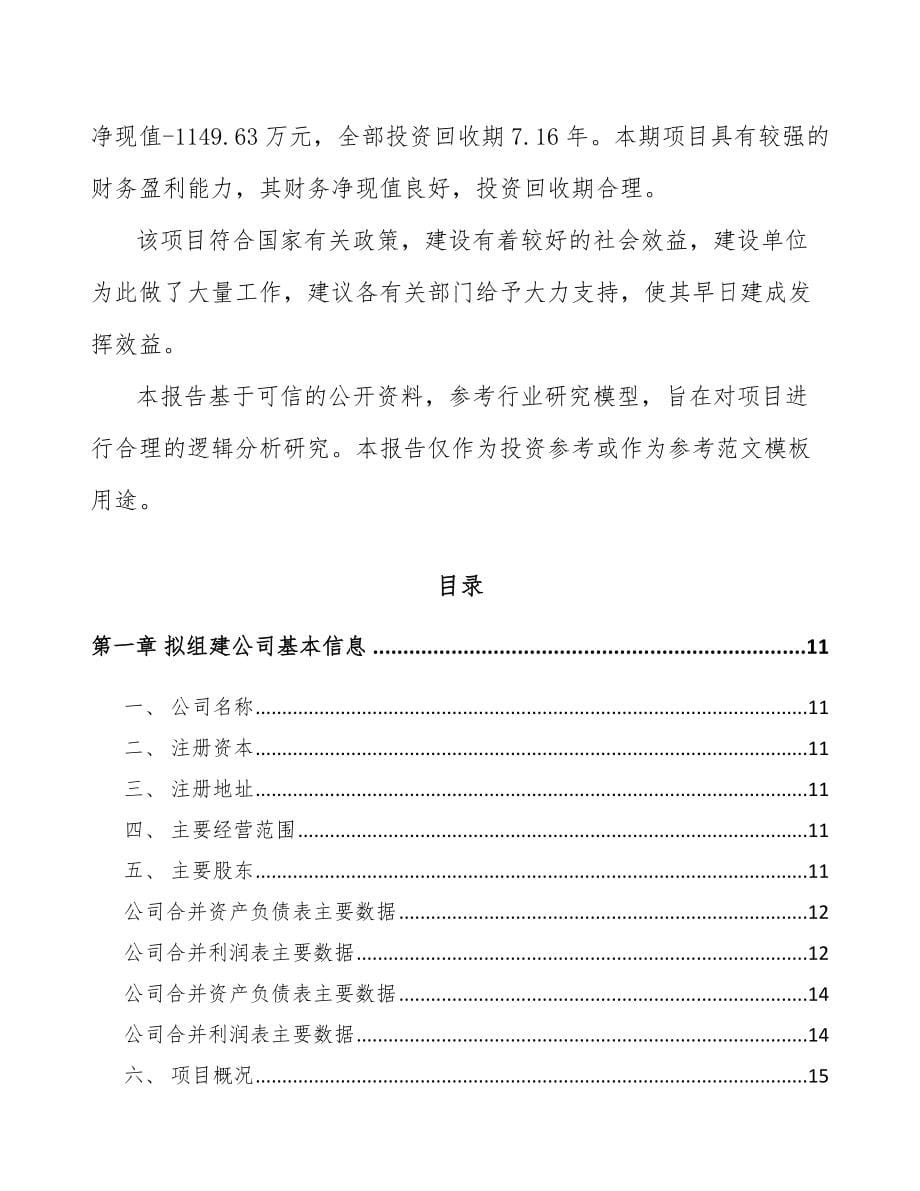 珠海关于成立数控机床公司可行性研究报告_第5页