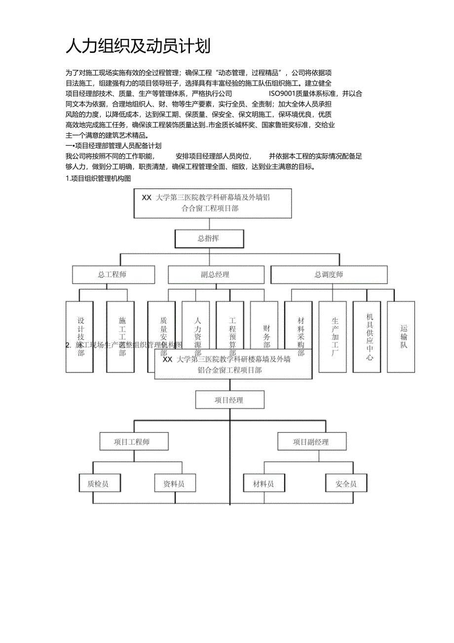 最新整理某玻璃幕墙及铝合金窗施工方案_第5页