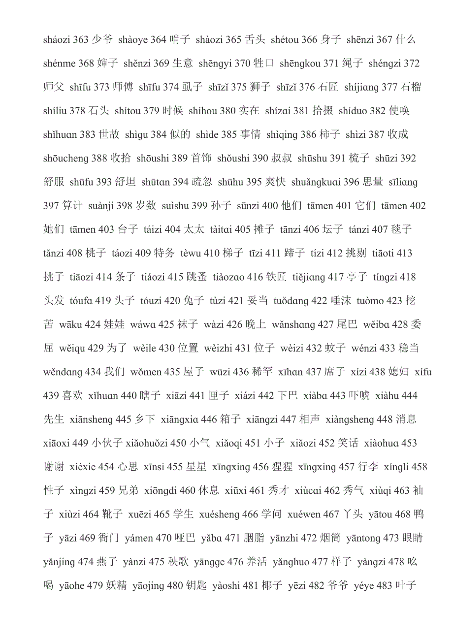 普通话必读轻声词语表(最新).doc_第4页