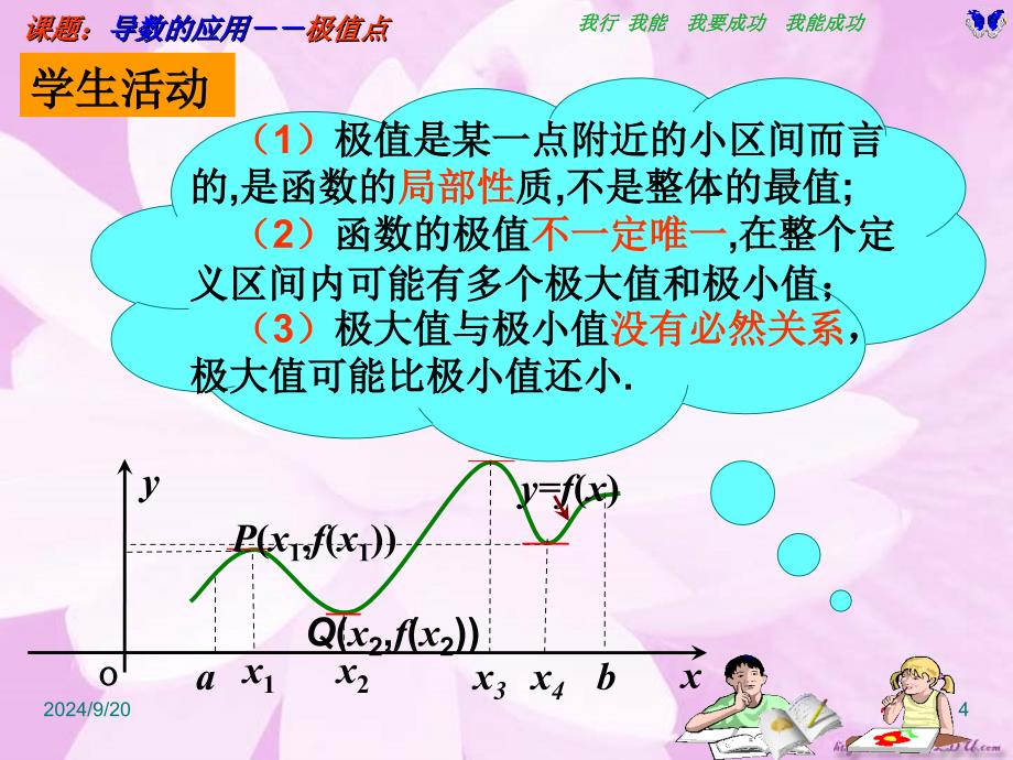 高二数学选修2-2132导数应用--极值课件_第4页