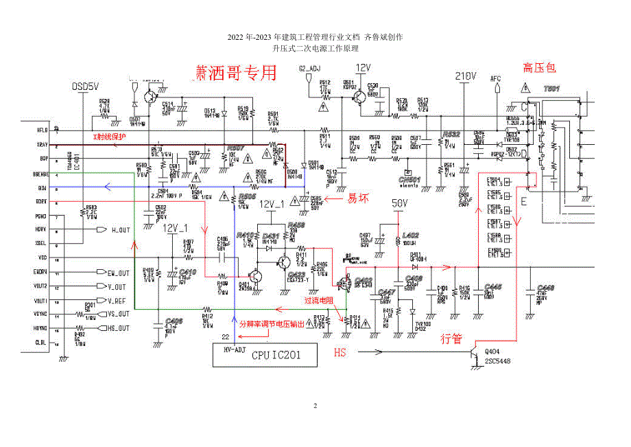 显示器二次电源原理_第2页