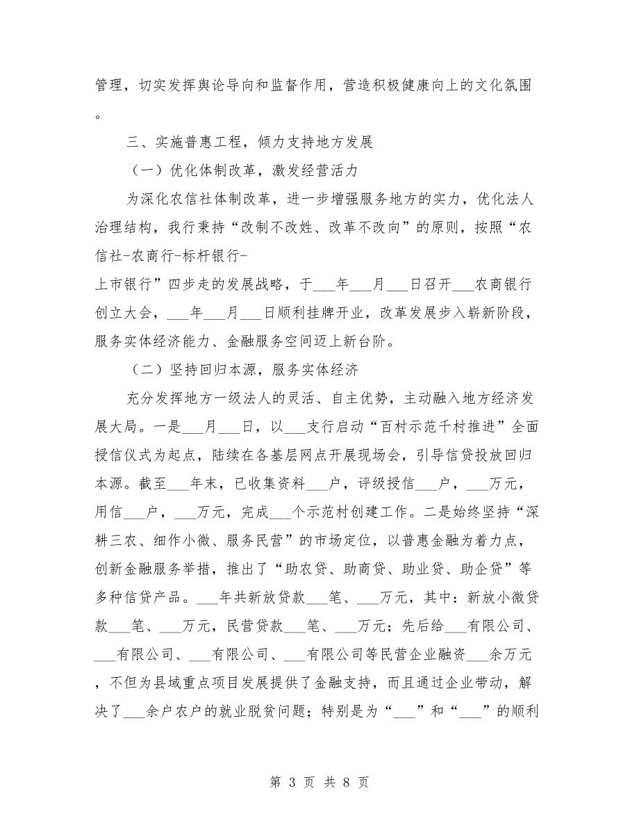 2021年农商银行2021年工作总结_第3页