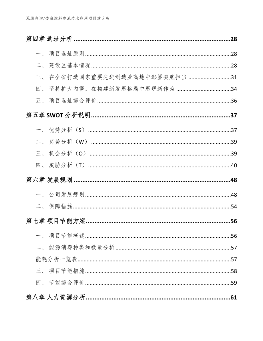 娄底燃料电池技术应用项目建议书_模板参考_第3页