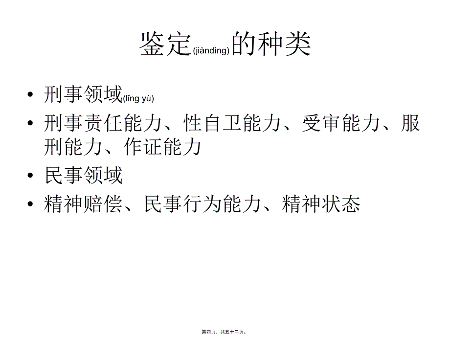 医学专题—司法精神病学讲稿24972_第4页