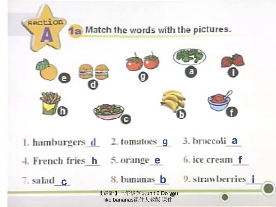 最新七年级英语unit6Doyoulikebananas课件人教版课件_第3页