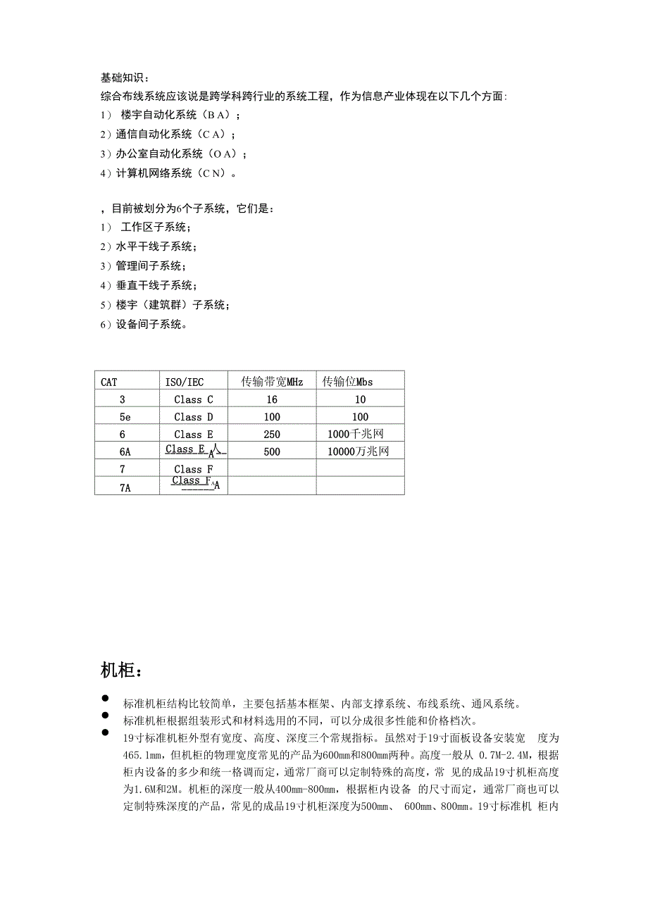 综合布线基础知识_第1页