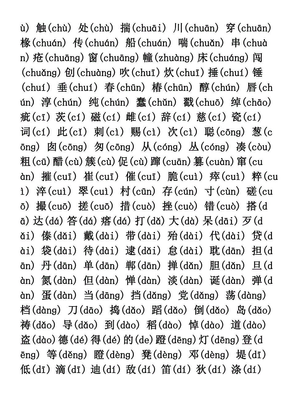 中师长教师必须把握的3500个常用汉字_第4页