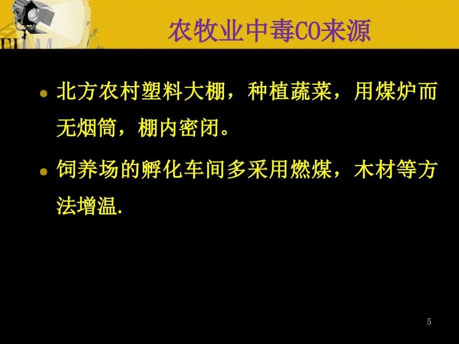 一氧化碳中毒的诊断和治疗ppt参考课件_第5页