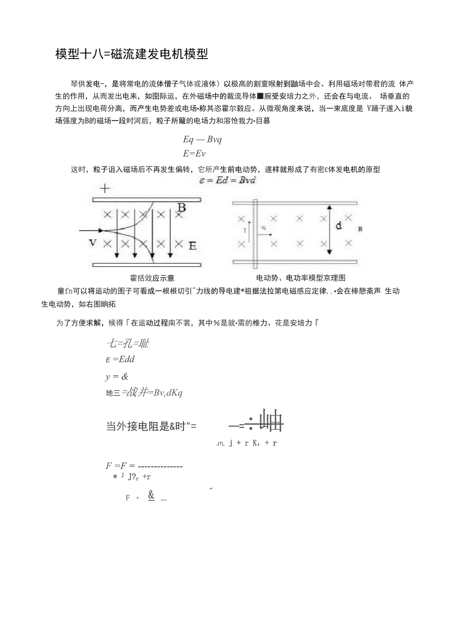 磁流体发电机模型_第1页