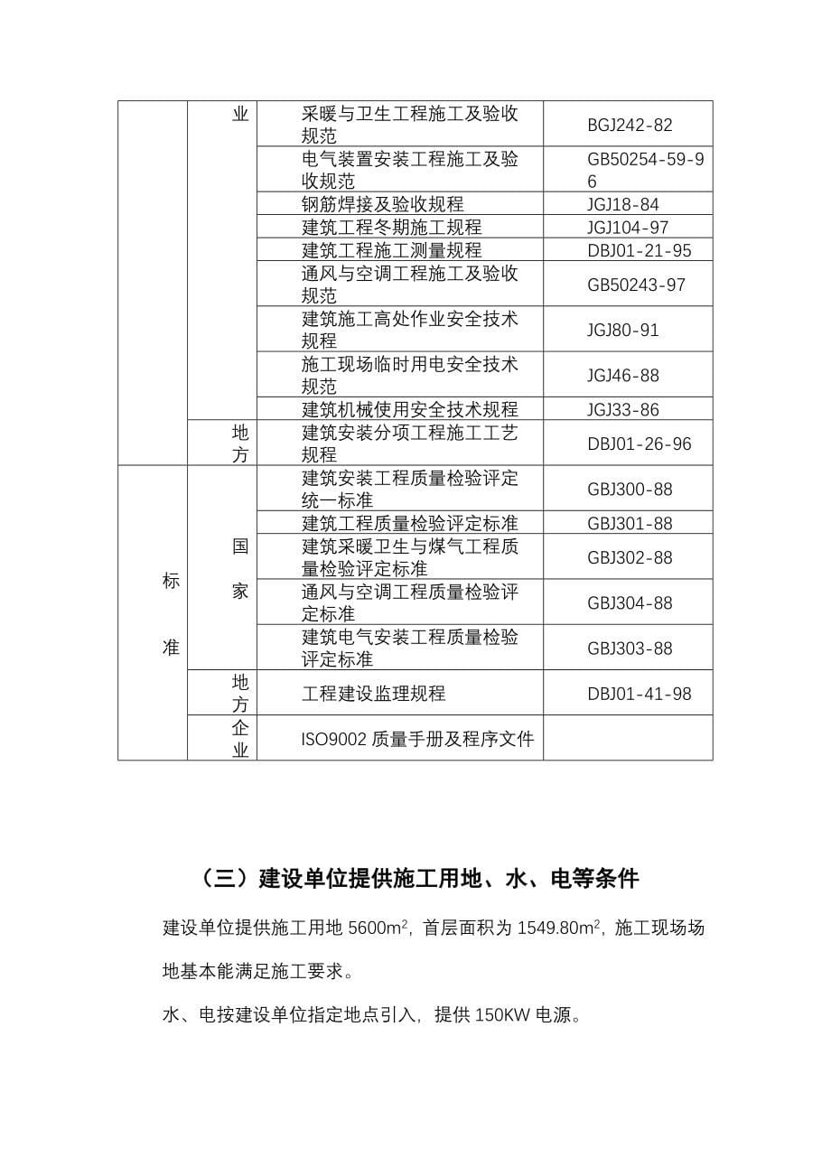 学生公寓施工建设工程_第5页