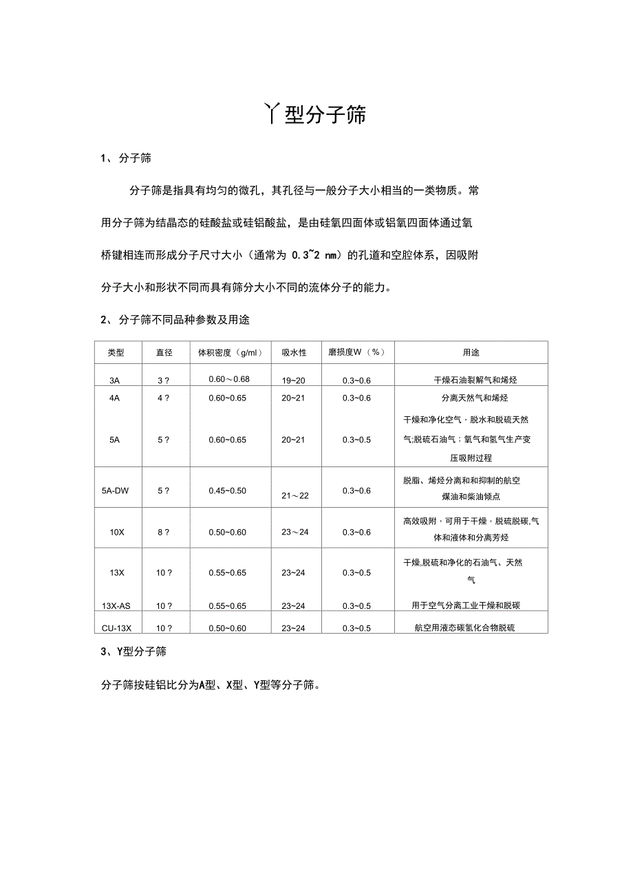 Y型分子筛学习资料_第2页