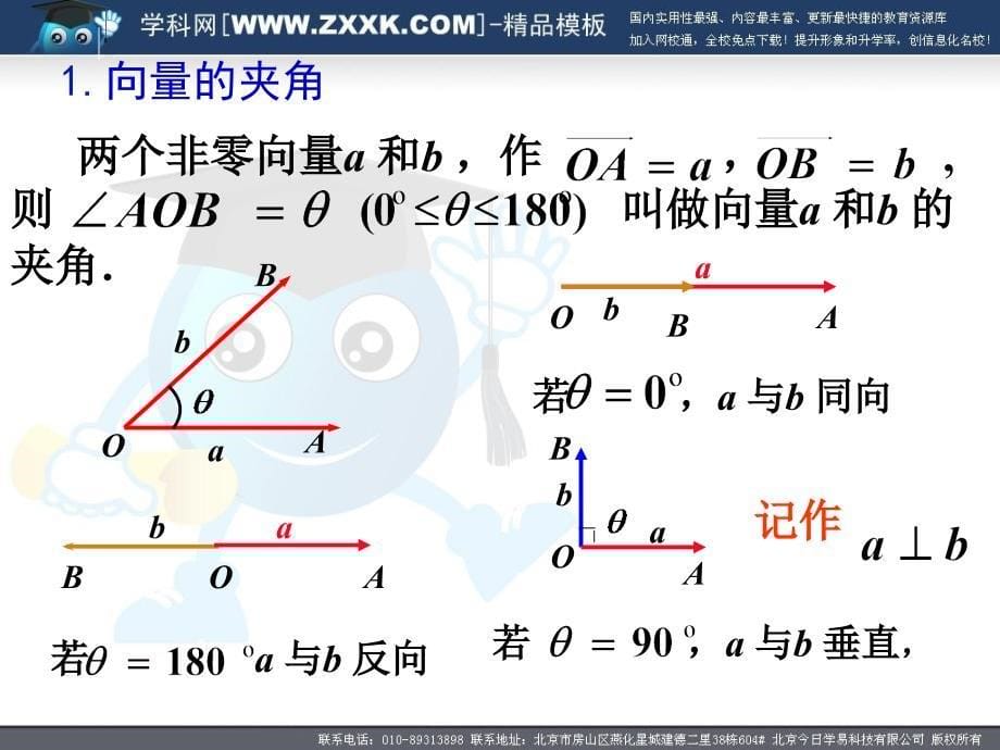 平面向量的数量积及运算律2课时_第5页