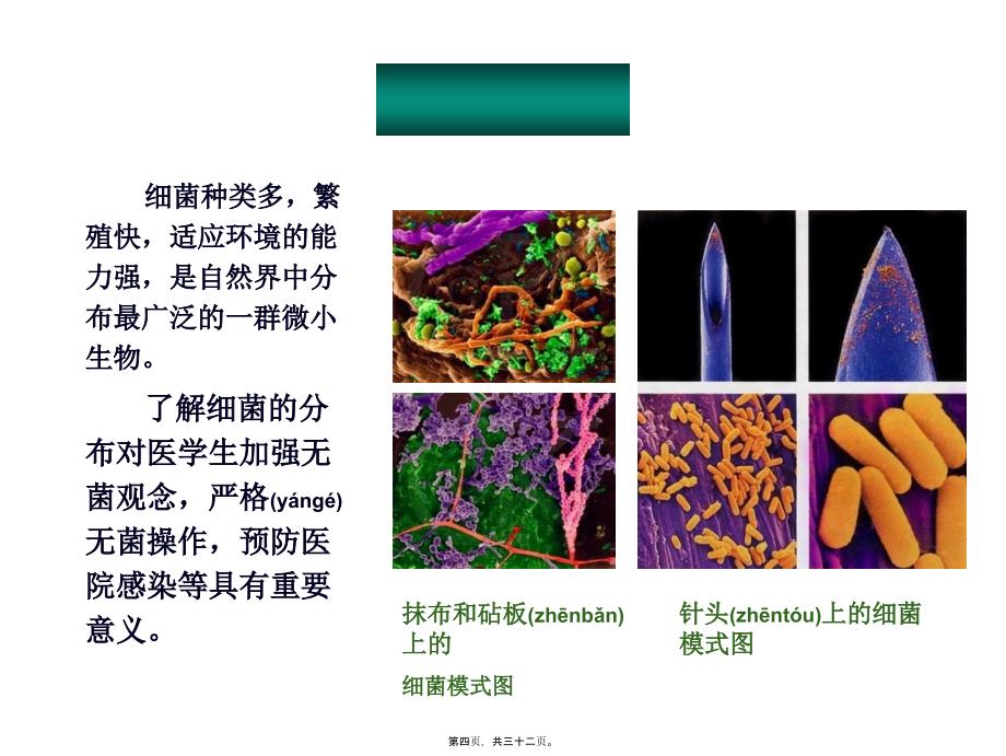 医学专题—第十章--细菌的分布与消毒灭菌5626_第4页