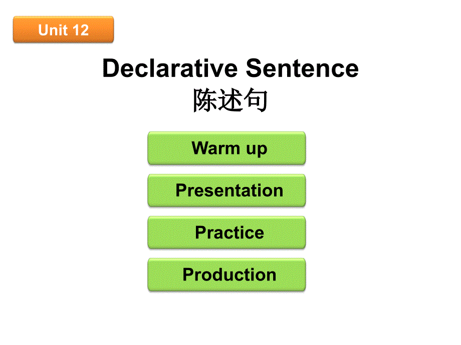 小学英语语法课件-陈述句-(共25张)----全国通用_第1页