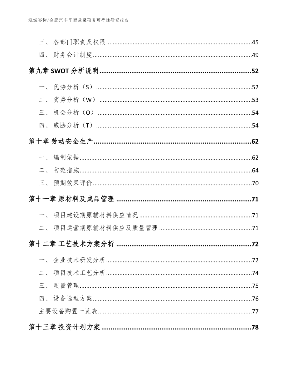 合肥汽车平衡悬架项目可行性研究报告_第3页