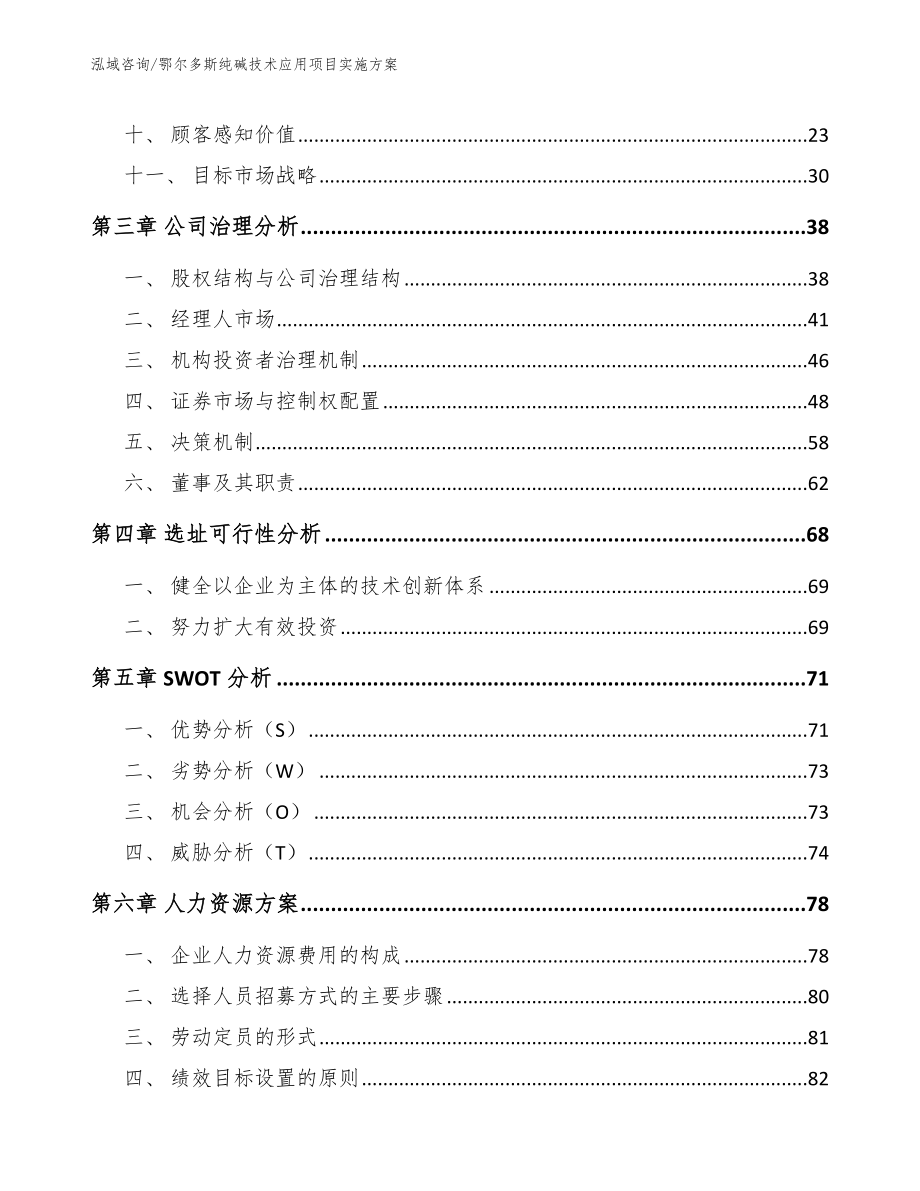 鄂尔多斯纯碱技术应用项目实施方案【模板范本】_第2页